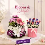 Flower Jhuri + Chocolate Box 