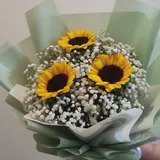 The Fresh Light Sunflowers & Baby's Breath Bouquet – photo 3