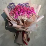 Multi-Color Baby's Breath Cloud Bouquet – photo 1