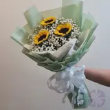 The Fresh Light Sunflowers & Baby's Breath Bouquet – photo 1
