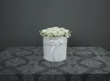 Ultimate Affection Personalized Red Rose Basket & White Rose Box Combo – photo 2