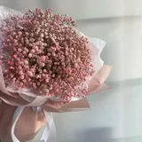 The Cotton Candy Cloud: Deluxe Pink Baby's Breath Bouquet – photo 1