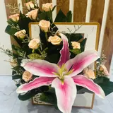 Blush Bloom Lily & Rose Bag – photo 2
