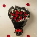 Deluxe Red Rose Statement Bouquet – photo 2