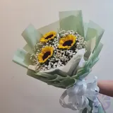 The Fresh Light Sunflowers & Baby's Breath Bouquet – photo 2
