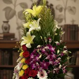 Luxury Mixed Flower Basket Arrangement – Premium Gift Bouquet – photo 3