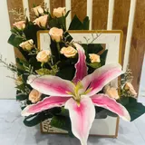 Blush Bloom Lily & Rose Bag – photo 4