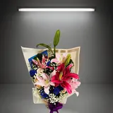 A Vibrant Mixed Lily Bouquet – photo 1
