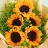 The Harvest 5 Sunflower & Greenery Bouquet – photo 2