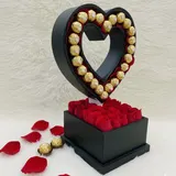 Signature Heart Personalized Red Rose & Ferrero Grand Gift – photo 2
