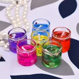 6-Piece Romantic Gel Shot Candles Set - Multicolored – photo 1