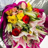 Vivid Romance Lily & Rose Bouquet – photo 4