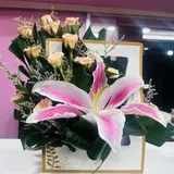 Blush Bloom Lily & Rose Bag – photo 1
