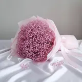 Deluxe Pink Baby's Breath Hand Bouquet – photo 2