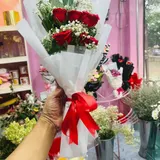 A Simple Red Rose Bouquet – photo 3