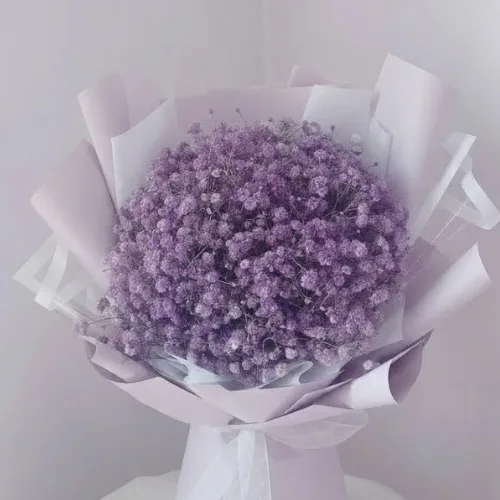 The Lavender Dream Luxury Purple Baby's Breath Bouque
