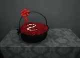 Ultimate Affection Personalized Red Rose Basket & White Rose Box Combo – photo 3