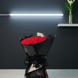 Luxury 100 Red Roses Bouquet Wrapped in Premium Black Paper – Perfect for Proposal, Anniversary & Valentine’s Day – photo 3