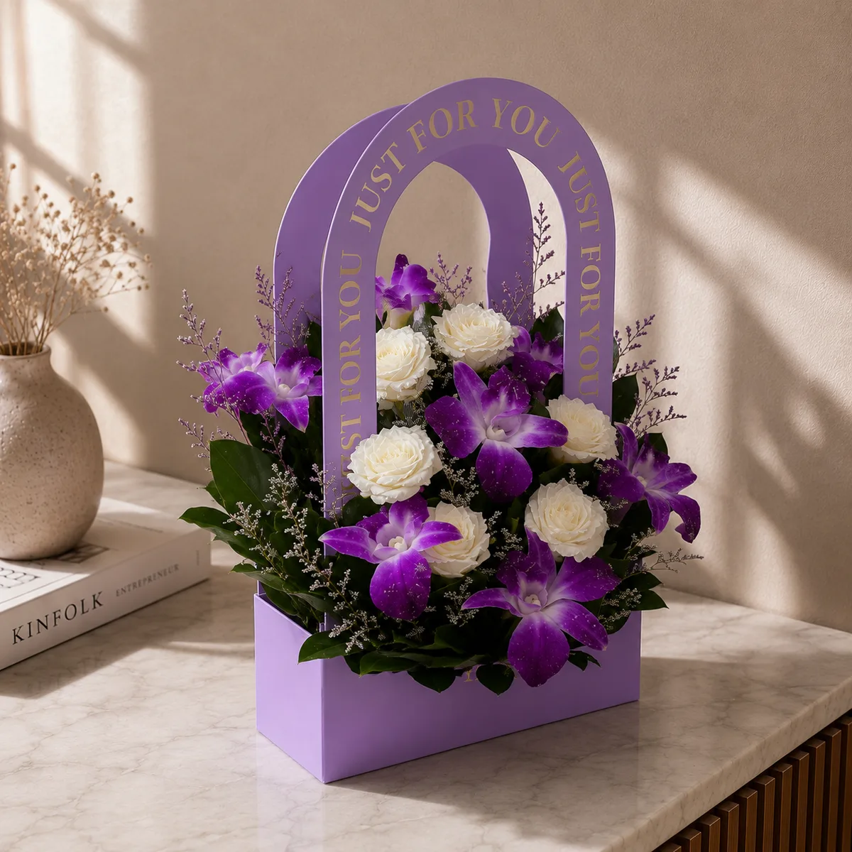 Divine Harmony Orchid & Rose Bag