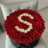 Personalized Initial Luxury Rose Box – photo 3