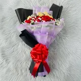 Ferrero Rocher Chocolate and Rose Heart-Melting Bouquet – photo 2