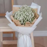 Chinese White Gypsophila Bouquet – photo 4