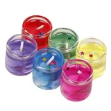 6-Piece Romantic Gel Shot Candles Set - Multicolored – photo 6
