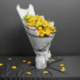 Classic Yellow Gerbera & Rose Bouquet – photo 4