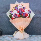 Teddy & Dairy Milk Chocolate Bouquet – photo 1