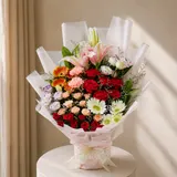 Celebration Grande Mixed Flower Bouquet – photo 1