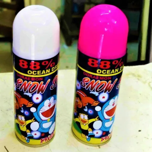 Doraemon Fun Foam Spray Can for Parties & Celebrations